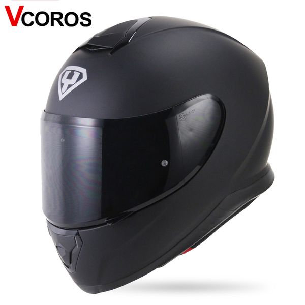 

new vcoros full face motorcycle helmet yohe individuality locomotive moto racing helmets men and women fashion motorcycle helmet