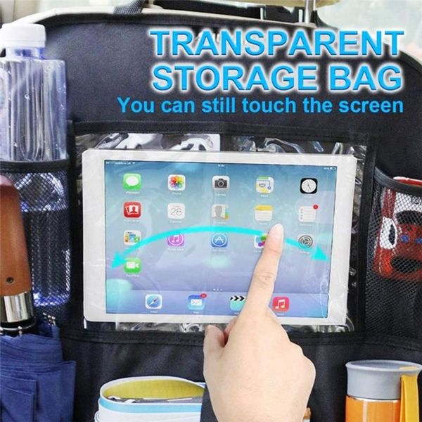 

2019 new pcs large capacity car auto back seat sundries organizer storage bag pouch