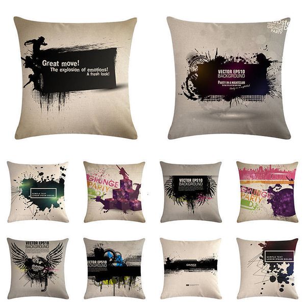 

вектор фон для печати наволочка 45 * 45 случаи хлопок eps10 белья диван автомобилей подушка обложка главная оптовая dropshipping zy1250