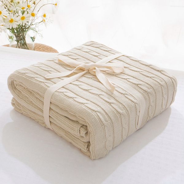 

soft blankets for beds cotton blanket bedspread bedding knitting blanket air conditioning comfy sleeping bed bedspreads41