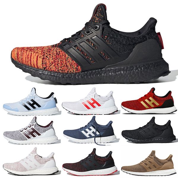 

new arrival women mens runing shoes game of thrones ultraboost 4.0 targaryen dragons house of lannister ultraboost 19 jogging sneakers 36-45