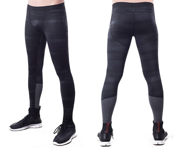 

новая марка устрашать мужскую компрессионные чулки и колготки брюки gym одежда брюки мужского joggers открытого sweatpants на складе, Black;blue