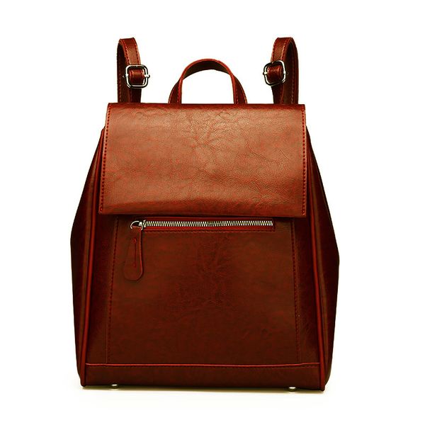 

simple backpack fashion bag women travel elegant school classical handle leisure backpack for women