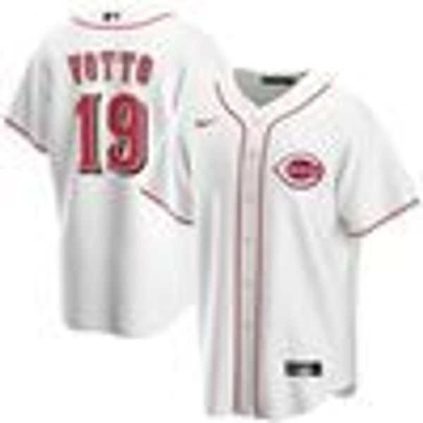 

joey votto #19 men's all colors 2020 mens stitched xs-6xl baseball jerseys, Gray