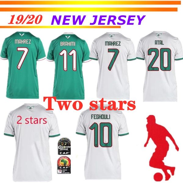 

Man 2019 africa cup algeria occer jer ey home away afcon mahrez brahimi bounedjah bouazza 19 20 algerie jer ey football hirt