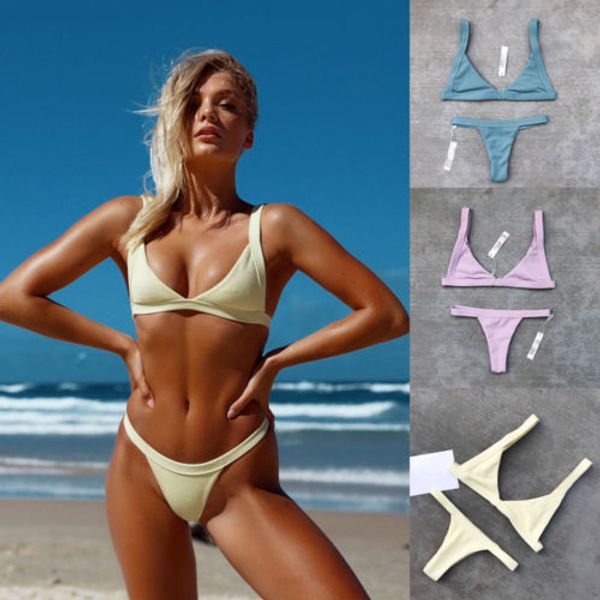 

new womens bandage push-up padded bikini set swimwear swimsuit bathing suit