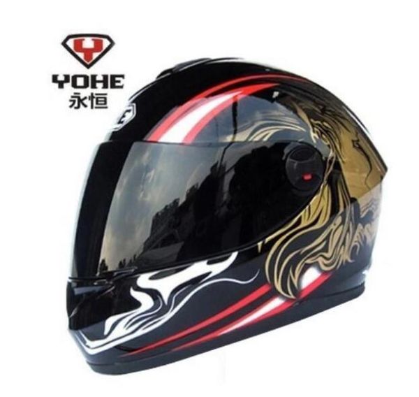 

yohe extra large full helmet motorcycle helmet electric vehicle full yh966 four seasons 33