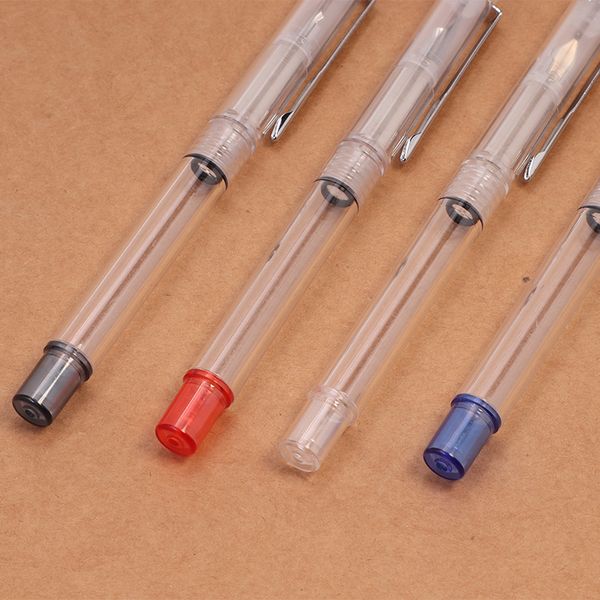 

transparent demonstration color ink pen student use the word pen filling ink f10 paiton