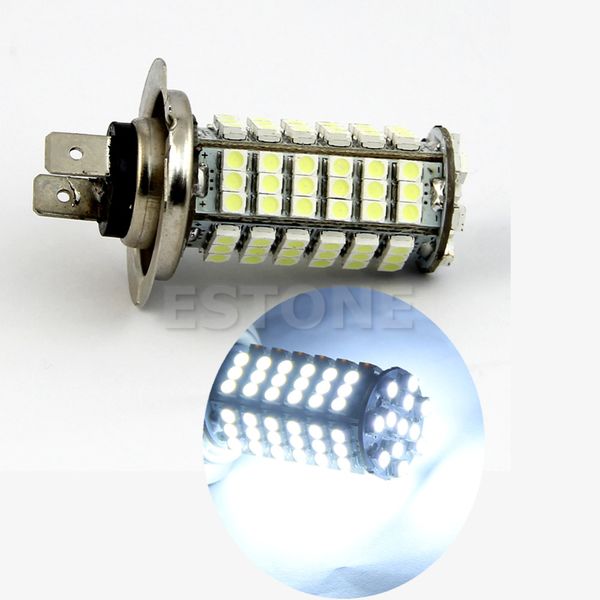

dc 12v h7 102-led smd 3528 car auto head light pure white bulb lamp 6000k