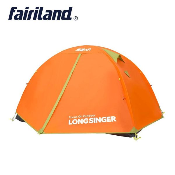 

открытые палатки кемпинга для отдыха путешествие 2 лица double layer ветрозащитных водонепроницаемых 3 сезона пешего путешествия туристическ