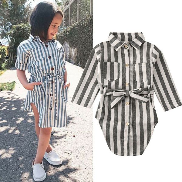 

1-5 years toddler girls shirt 2020 spring autumn long sleeve shirt blouse girls white gray striped long blouse tees girl, White;black