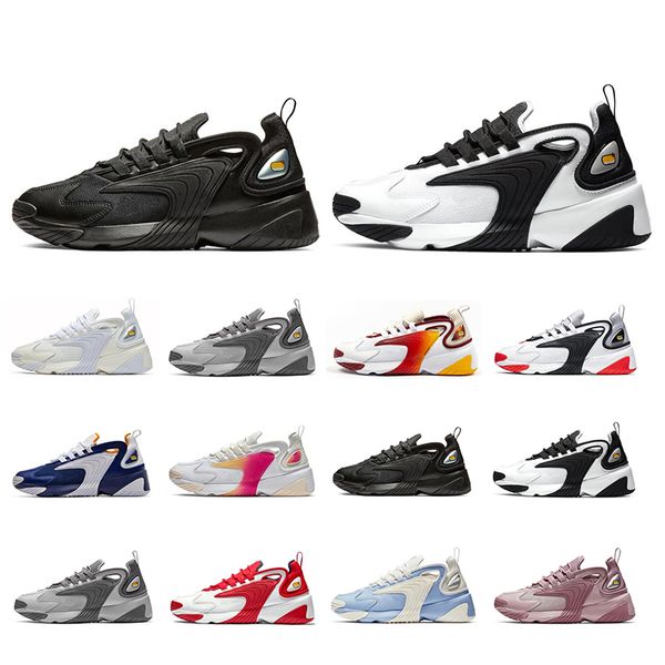 

2019 rainbow zoom 2k m2k men running shoes race red royal blue dark grey men women sports sneaker