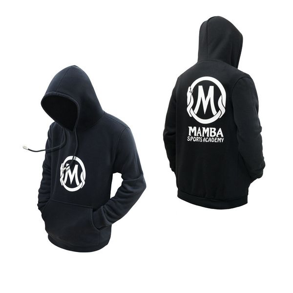 

mens designer mamba spirit hoodies casual letter printed hoodies pullover long sleeve loose hoodies males clothing, Black