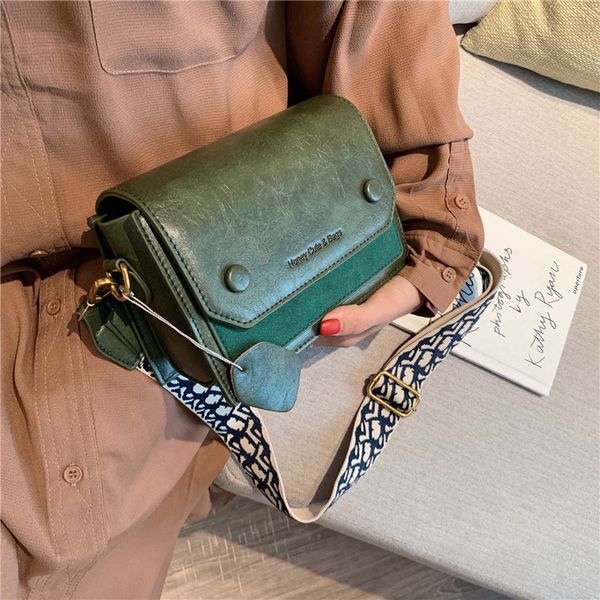 

hong kong стиль леди плечо сумка 2019 новое качество pu способа матовый broadband малый квадрат сумка корейский диких крест