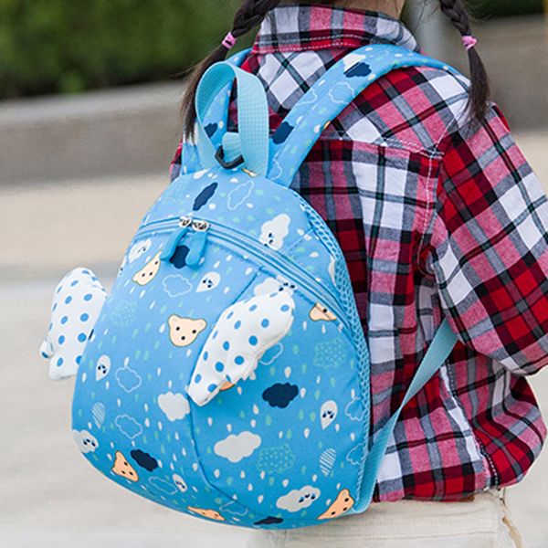 

children school bags for boys orthopedic lovely kindergarten small wings cartoon schoolbag backpack cute backpacks for girls#g2