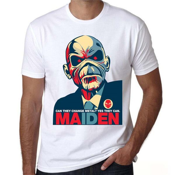 

iron maiden t shirt killers world tour 81 band logo официальные мужские рубашки повседневные рубашки t01116, White