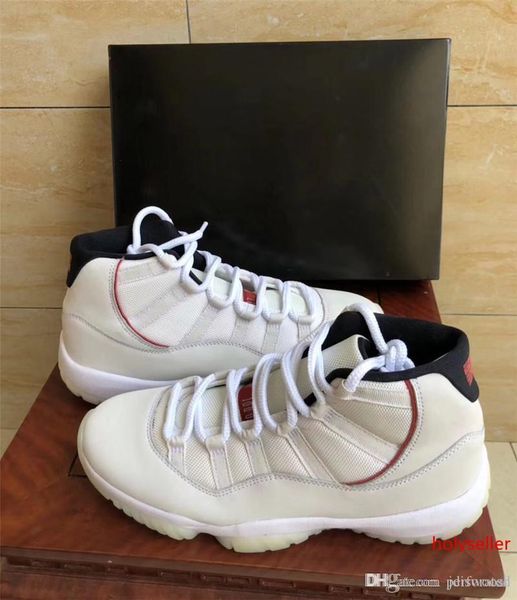 

11 platinum tint sail-university red basketball shoes for man carbon fiber 378037-016 sneakers sports