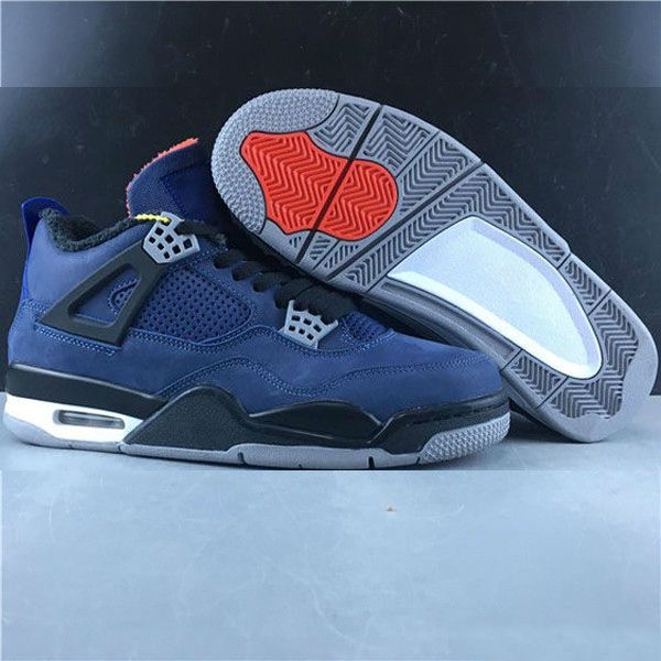 

2020 with box sale 4 iv wntr loyal blue low men basketball shoes 4s sports outdoor fashion trainers sneakers