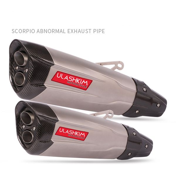 

universal motorcycle exhaust muffler elbow pipe refit accessories trk 502c z400 cbr650f huanglong 600 k6 k7 gsxr 600 750
