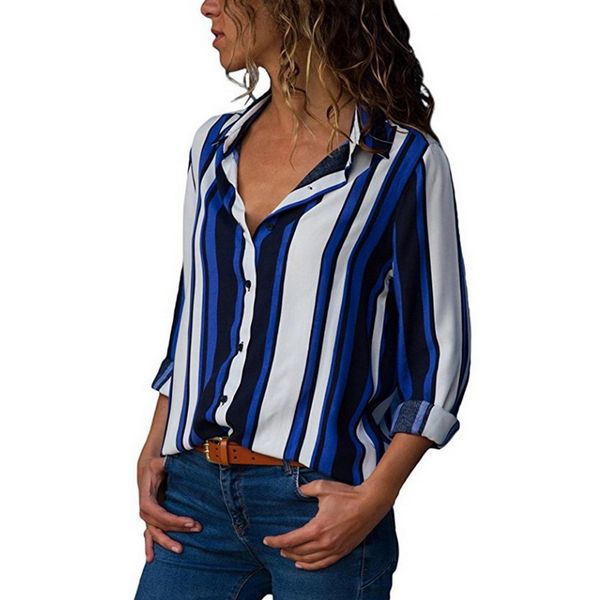 

плюс размер s-5xl женщины блузы летняя мода печати женская одежда рубашки с длинным рукавом повседневная женщина осень blusas бич топы, White