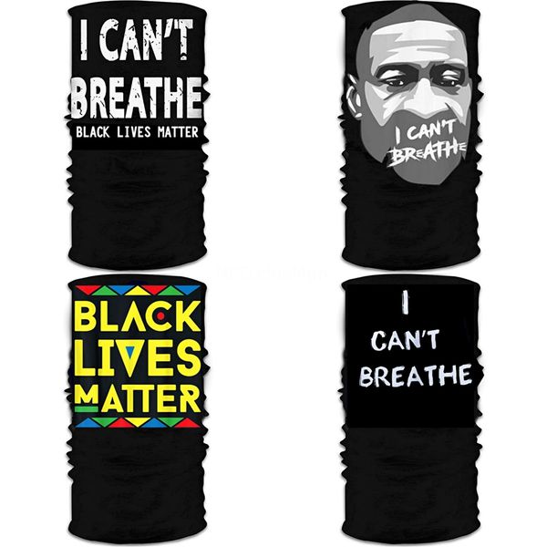 

i cant breathe3d seamless skull joker clown tube neck gaiter warmer scarf face mask halloween headband headwear bandana sun uv protecti #657, Black