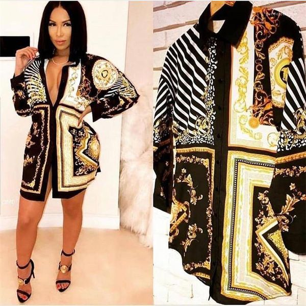 

красочные блузки горячий геометрический принт женские дизайнерские рубашки женская сексуальная одежда новое поступление летние женские свобо, White