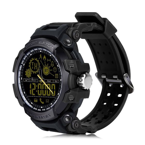 

new dx16 smart wristband 12 months standby 50m waterproof multiple sport mode professional activity tracker out-door smart watch, Slivery;brown