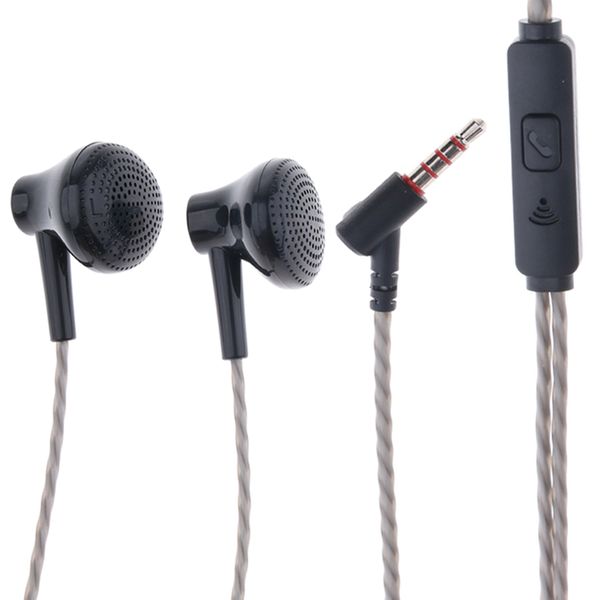 

3.5mm wired with microphone in- ear earphones earbuds