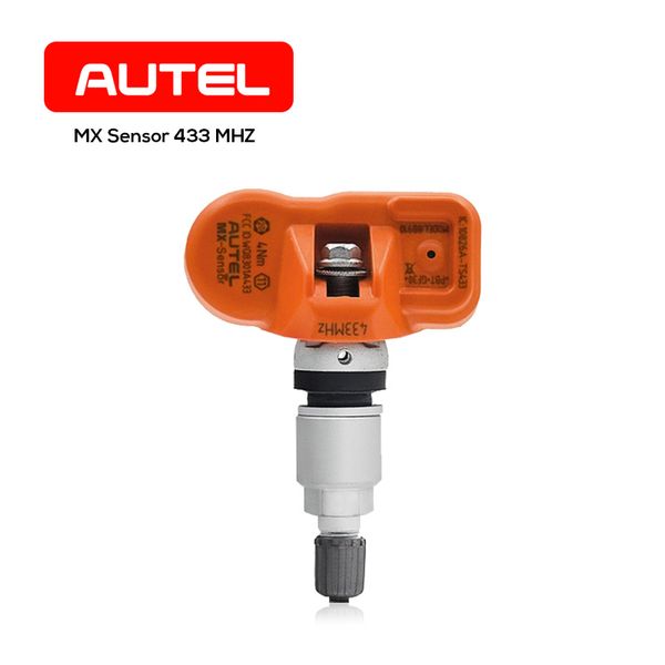

original autel metal mx- sensor 433mhz tpms sensor universal relearn programing for tyre pressure monitor