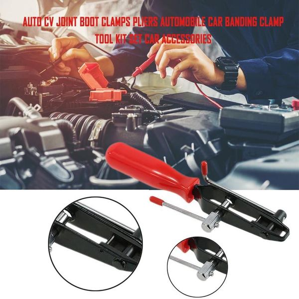 

universal anti-dust clamp cv boot clamp car banding tool cv joint boot crimper plier automobile tire repair tools