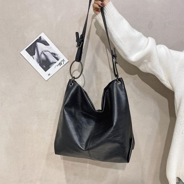 

hobos women's shoulder bags totes pu leather bags for women 2019 large handbag lady crossbody messenger