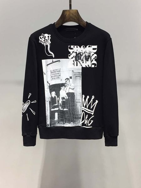 

2019 spring and autumn mens 2019 luxury designer clothes men sweater men's sweater designer sweater pull homme d7658, White