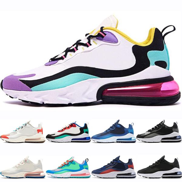 

right violet bauhaus react running shoes for men women beige electro green lagoon optical blue void sports shoes reacts 36-45