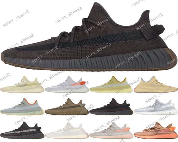 

kanye west men women black yecheil yeezreel yeshaya cloud white citrin yeehu glow antlia synth static sneakers 3m reflective shoes#003