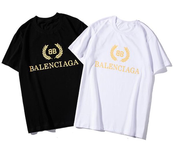 

High Quality Cotton T-shirt Female printed Short Sleeve Summer Womens T-shirts Hip Hop Loose Style T Shirt men