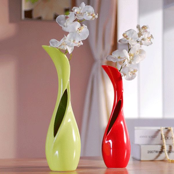 Creative Ceramic Vase Decoration Fashion Ceramic Bottle Green
