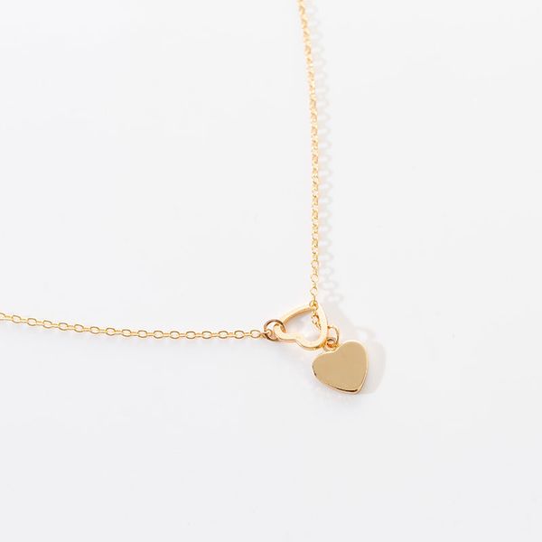 

fashion heart charms necklaces & pendants statement short necklace women jewelry chokers necklace collares collier fleurs, Silver