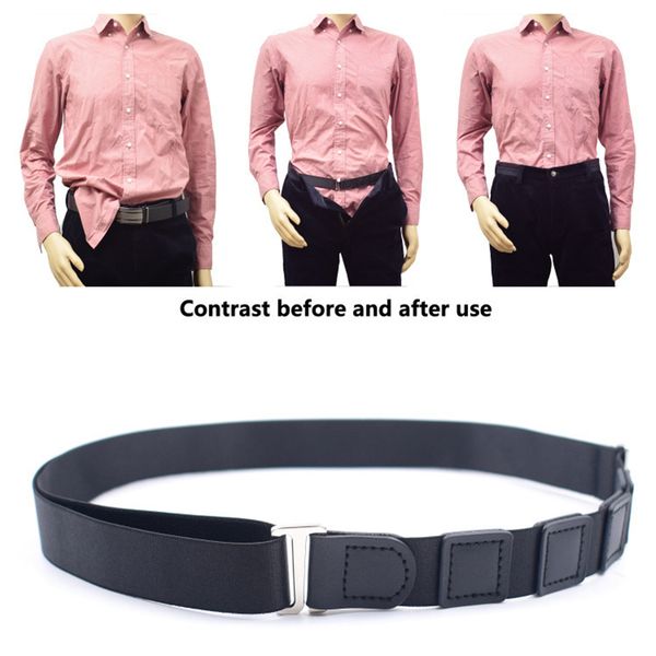 

shirt stay kid's belt shirt non-slip wrinkle bandage buckle-elastic adjustable suspenders for hallowmas christmas gift1, Black
