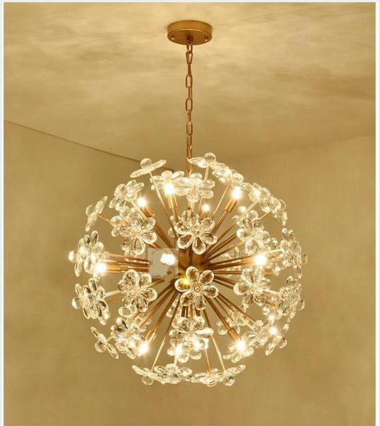 

new arrival d40cm nordic g4 crystal pendant lamp light modern ac90v-240v dining room modern brief contemporary restaurant pendant light