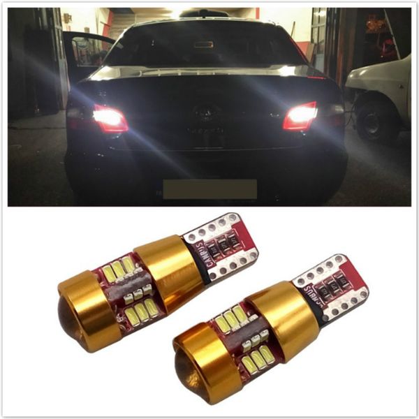 

2 pcs canbus t10 w5w lamp car led light bulbs for 206 407 207 406 208 3008 2008 306 301 106 107 607 5008 807 205 405