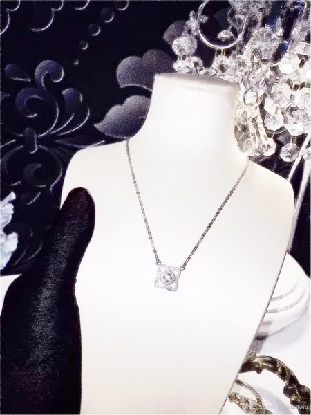 

fahmi new four-pointed star necklace seiko version, simple wild unique design, beauty must have super texture, Silver