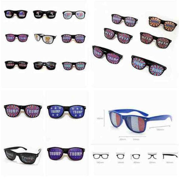 

14 styles donald trump sunglasses 2020 american president election supplies trump rice nail sunglasses plastic sports sunglasses zza2269, White;black