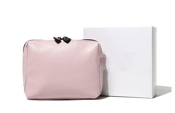 

2019 new de ign c makeup bag popular pu co metic ca e fa hion high grade pink enchanting clutche gift for women