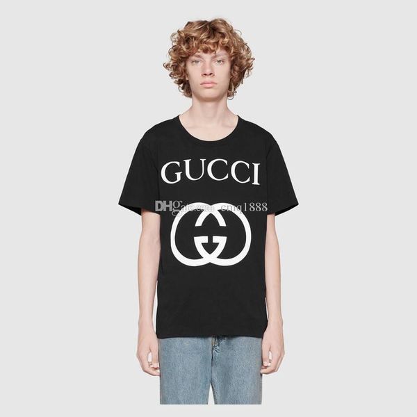 

t-shirt printed t shirt 2019 new man tshirt crewneck all cotton clothes summer vintage tees 2018-2019 new brand, White;black
