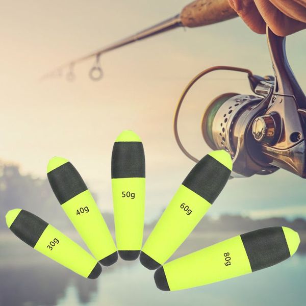 

5 pcs/pack eva foam bobber float floatability saltwater fishing buoys catfish pique floats live bait fishing enthusiasts