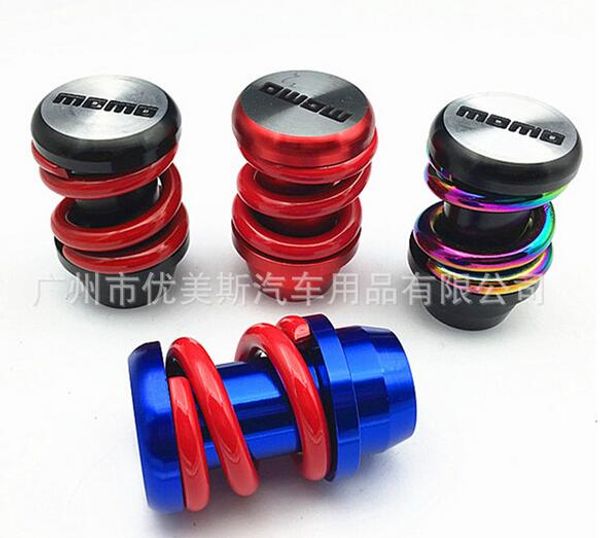 

universal aluminum spring 5 speed manual car gear shifter stick shift knob lever alloy aluminum shift lever fit for