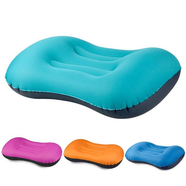 

portable outdoor inflatable pillow travel adults ultralight tpu soft travel air pillow outdoor camping