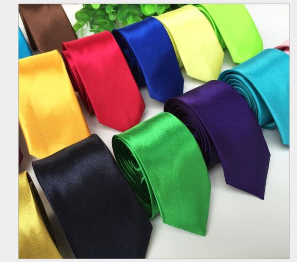 

stage show with 5 cm narrow tie in 37 colours, Blue;purple