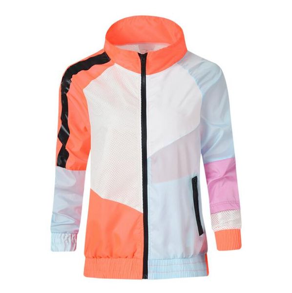 

designer jackets coat fashion brand hooded jacket luxury women windbreaker zipper hoodies sportwear 2 colors m-2xl, Black;brown