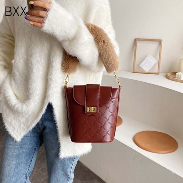 

bxx] mini solid color pu leather crossbody bags for women 2019 velvet handle shoulder messenger bag travel small handbags hj615